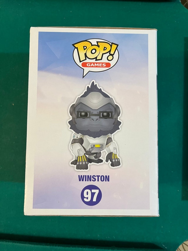 Funko Pop! Winston #97 Vinyl Figure Overwatch Collectible - photo 2