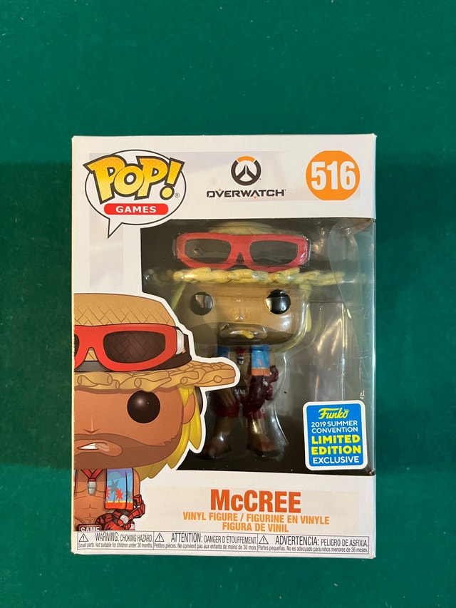 Funko Pop! Games Overwatch McCree #516 Limited Edition