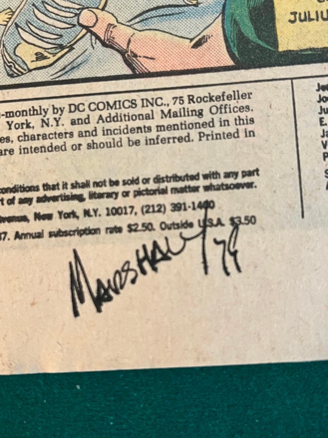 Detective Comics #478 1st App 3rd Clayface Signed Marshall Roger - photo 4
