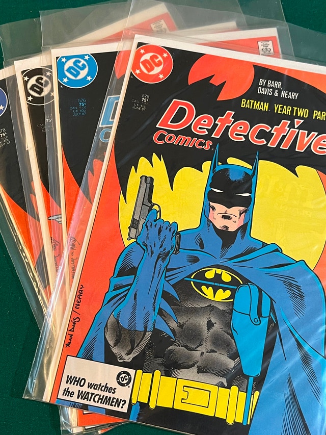 Detective Comics #575-578 Batman Year Two Part 1-4 McFarlane