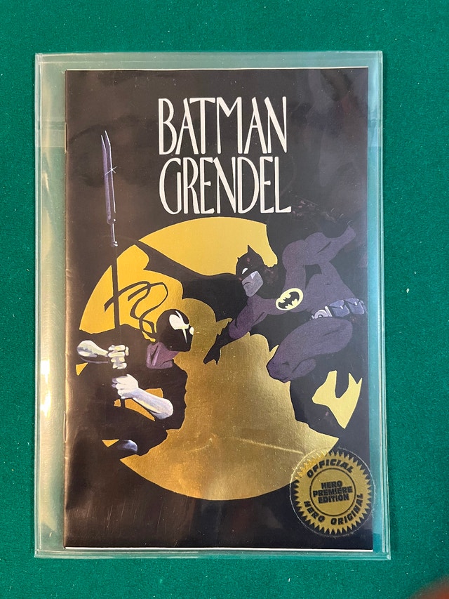 Batman/Grendel Hero Premiere #2 Gold Foil & Red Premiere Edition - photo 2