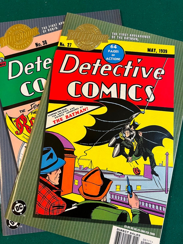Detective Comics #27 & #38 Millennium Editions Reprints