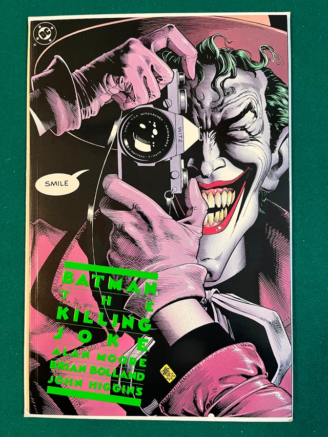 Batman The Killing Joke 1st Print Alan Moore Brian Bolland Joker