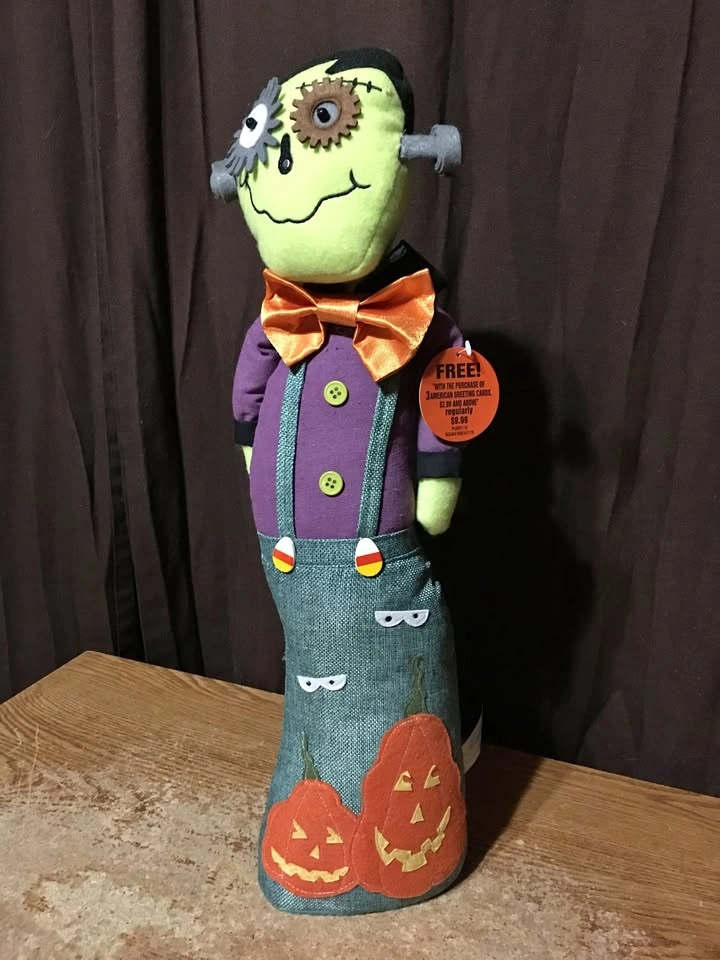 FRANKENSTEIN HALLOWEEN DOLL 22" TALL HOMERBEST HOLIDAY DECOR
