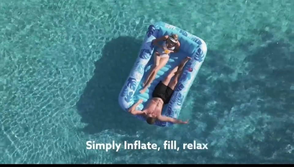 Sloosh Inflatable Tanning Pool Lounge Float - photo 5