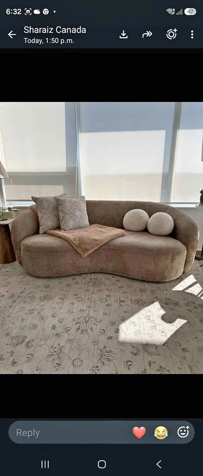Boucle sofa