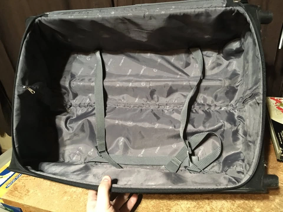 WINPARD ROLLING LUGGAGE BAG BLACK 22" X 14.5" X 8.5" - photo 5