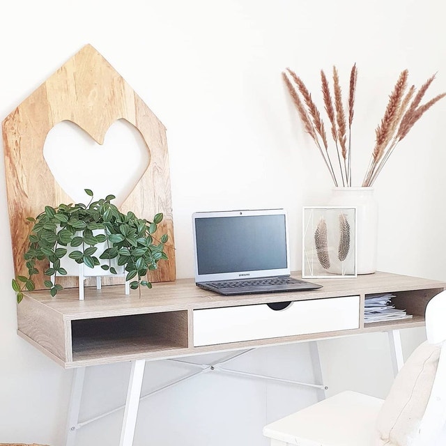 Light Oak Desk - photo 2