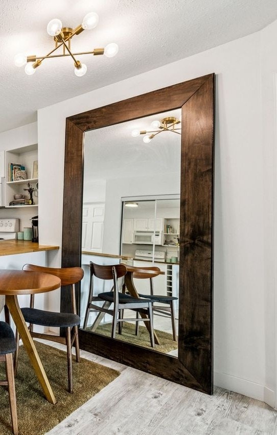 Wood Frame Mirror