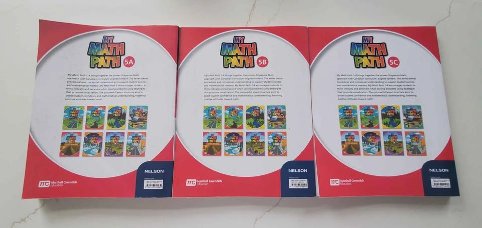 Nelson My Math Path 5A, 5B, and 5C Workbooks - photo 2