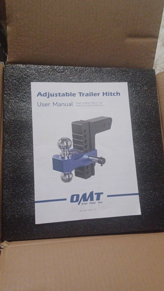 Brand New Heavy Duty Adjustable Trailer Hitch - Dual Ball Mount - photo 3
