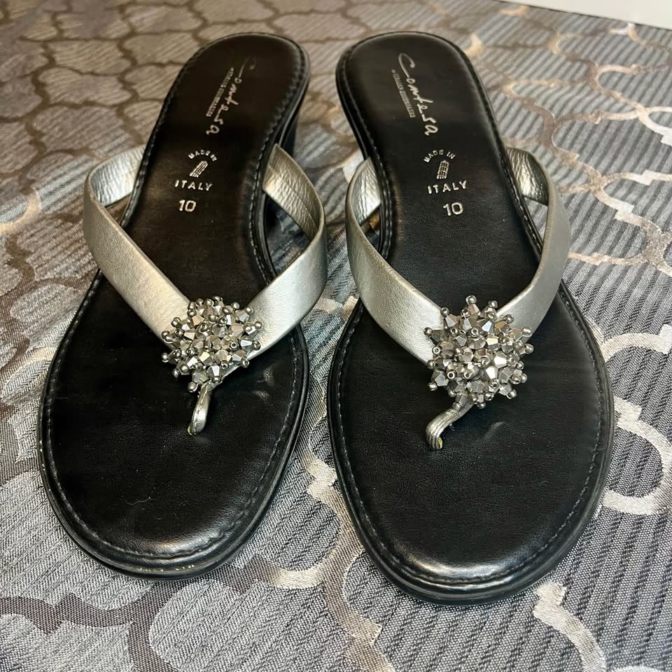 Brand New Italian Sandals Size 10 - photo 2