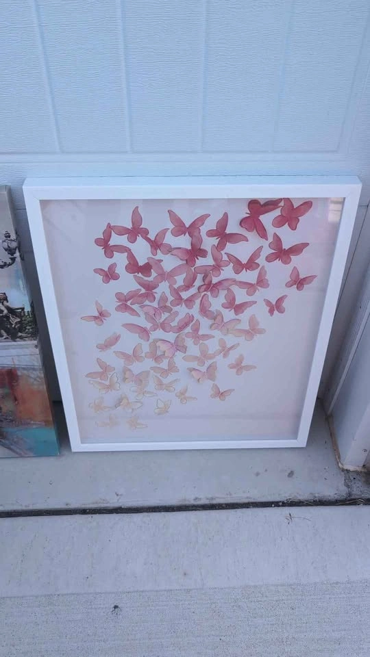 Paris and Butterfly Wall Art Set - photo 2