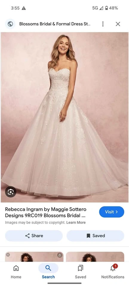 Brand new Maggie Sottero Wedding dress - photo 2