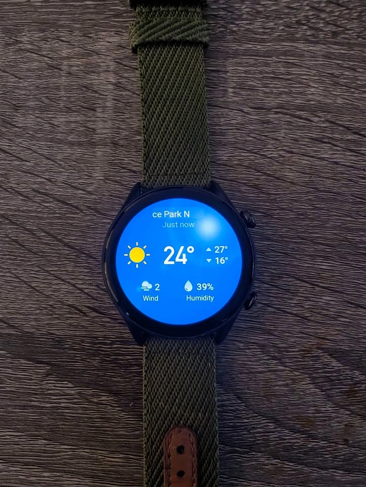 Amazfit GTR 3 Pro Smartwatch with Green Strap - photo 3