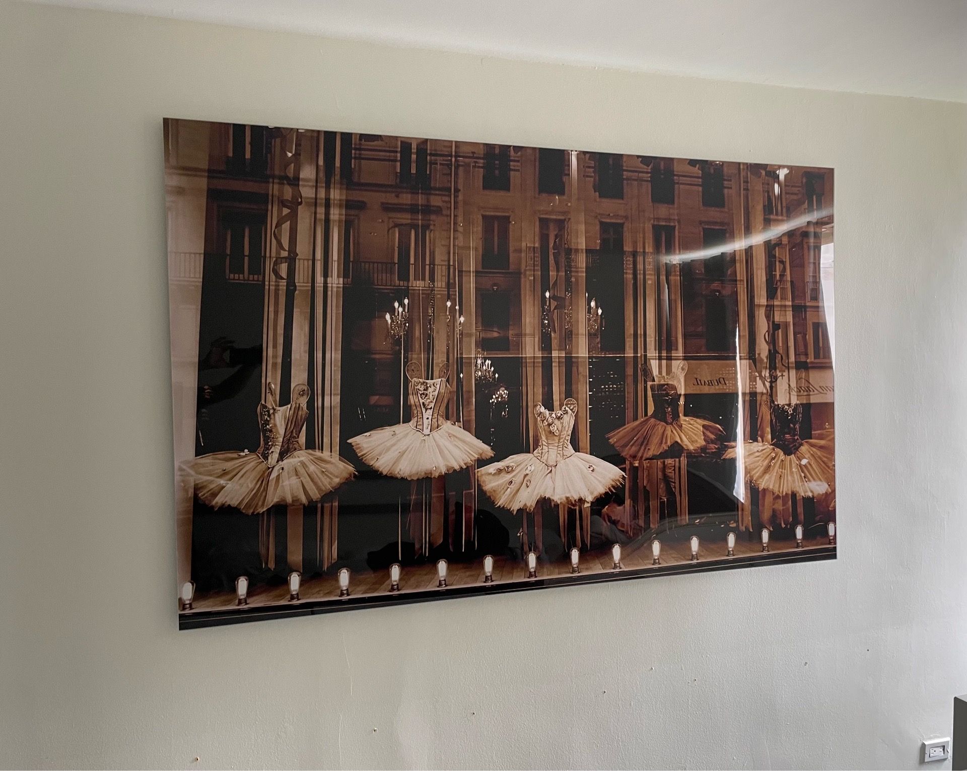 Paris Original Photograph Storefront Of Ballet Store