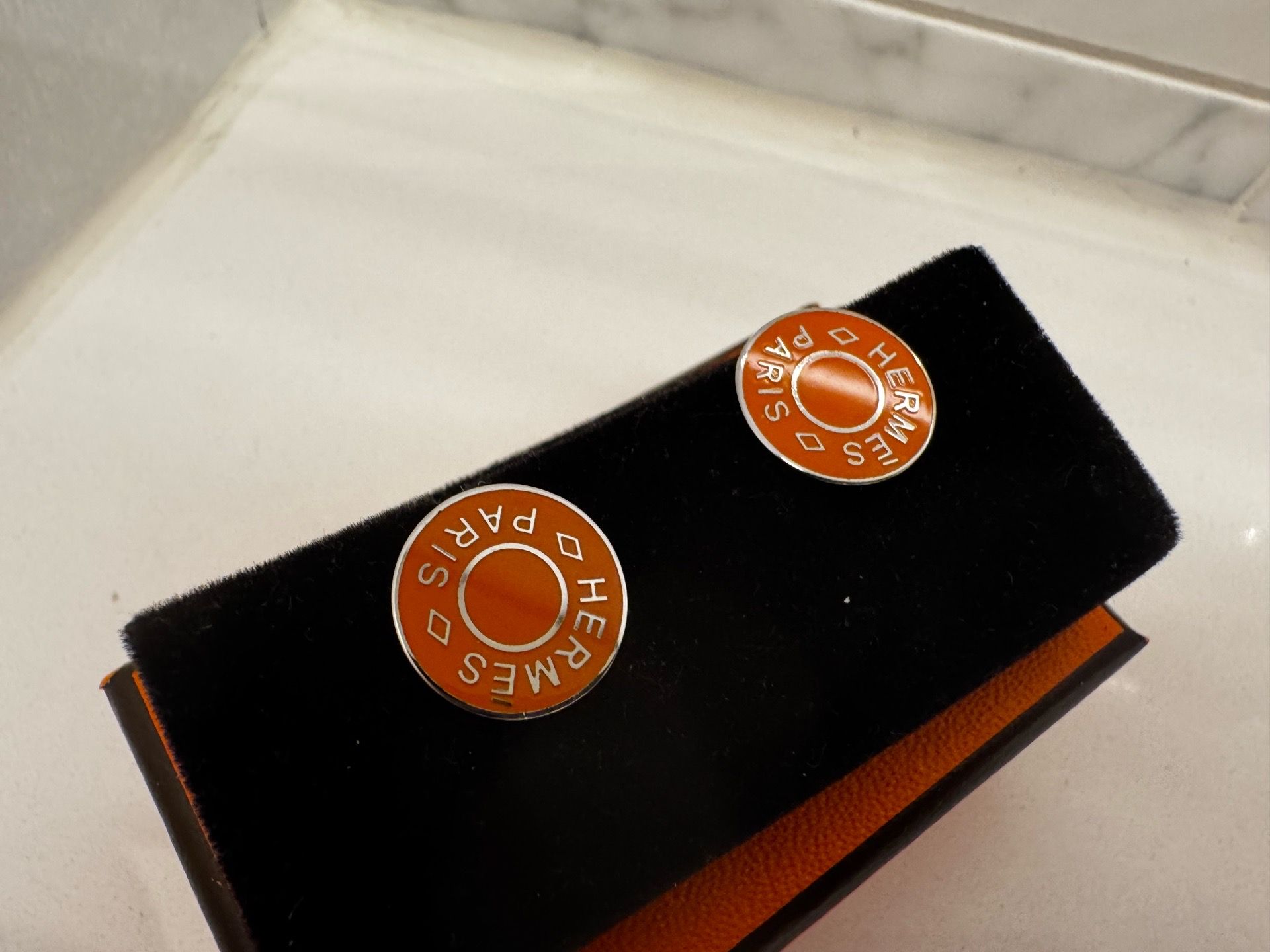 Hermes Cufflinks Brand New - photo 2