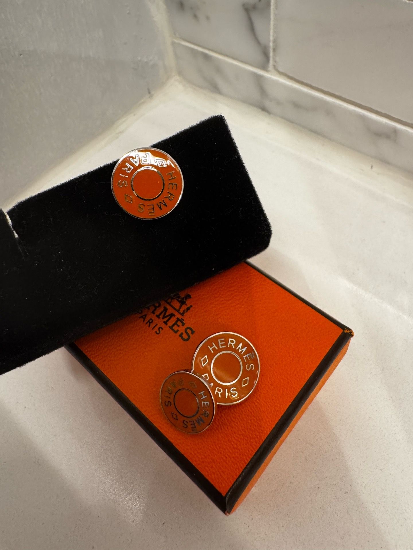 Hermes Cufflinks Brand New - photo 3