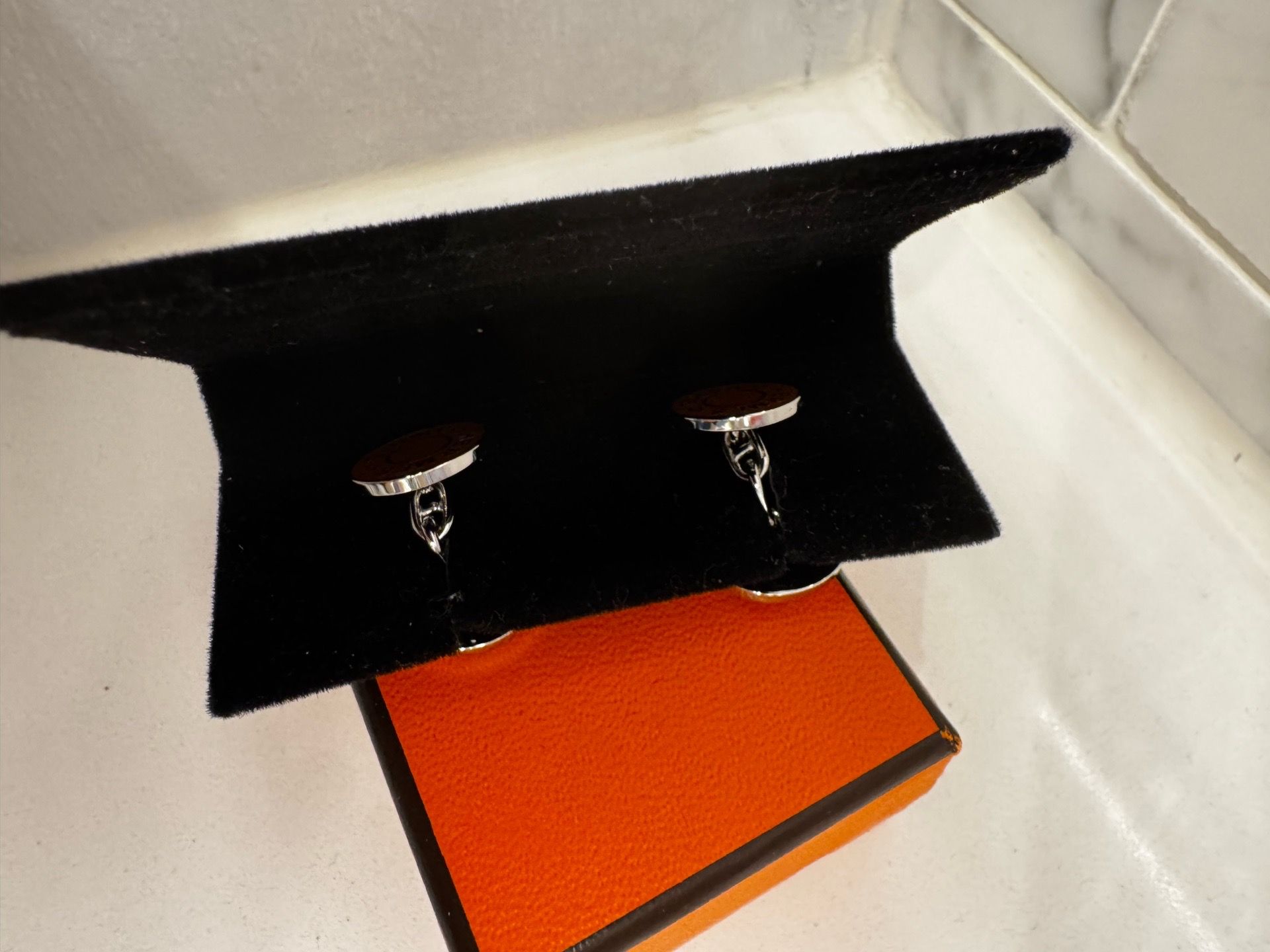 Hermes Cufflinks Brand New - photo 4