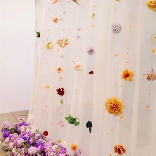 Instagram Background Bloom Hanging Flower Garland on a String - photo 3