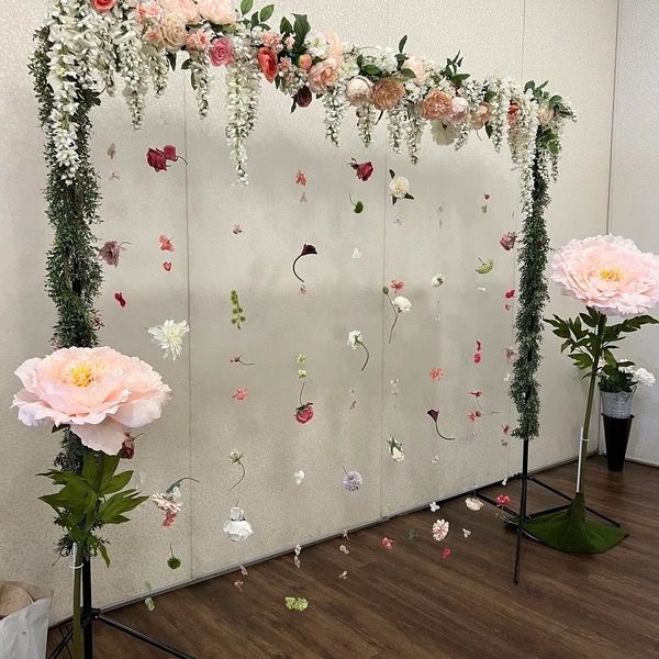 Instagram Background Bloom Hanging Flower Garland on a String - photo 4