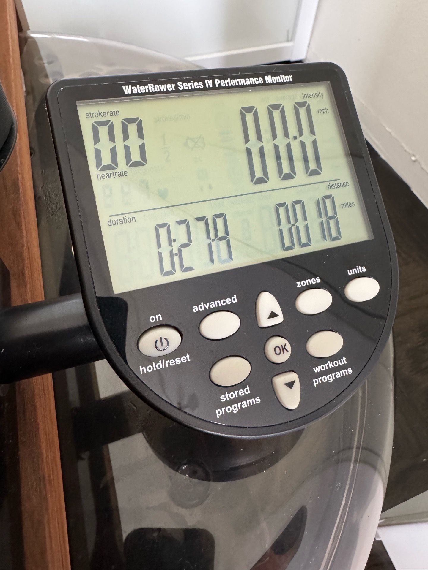 WaterRower Walnut Rowing Machine With S4 - photo 3