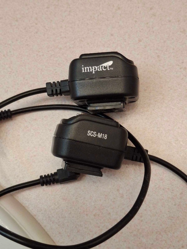 Remote Flash sync cable- Impact SCS m18, 2 cable set - photo 2