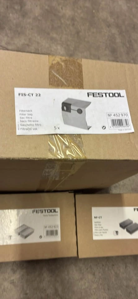 New Festool CT 22 / CT 33 Bags & Filters - photo 3