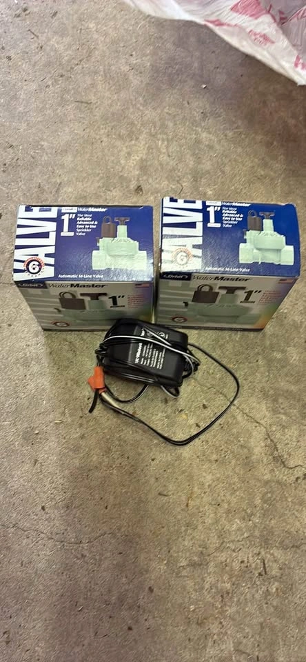2 New Orbit 1" Automatic Sprinkler Valves