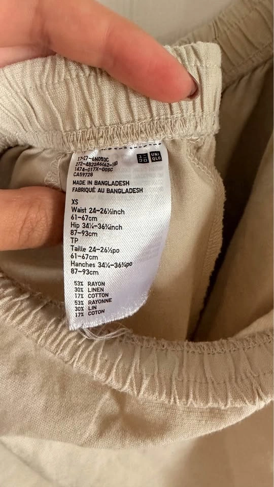 Uniqlo linen pants - photo 3