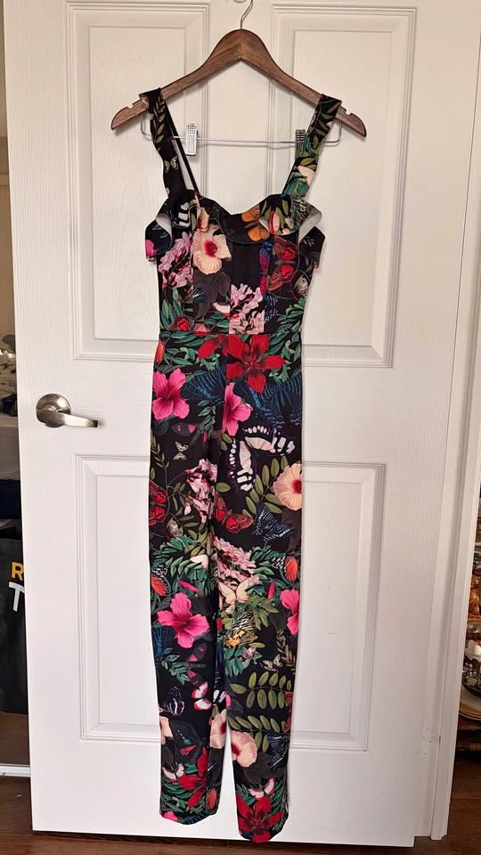 H&M tropical jumpsuit