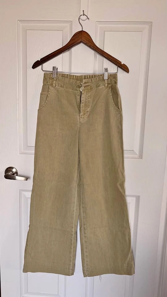 Greenish jeans