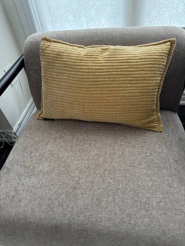 20"x 12" yellow cushions - photo 3