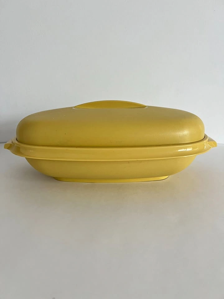 vintage Tupperware Harvest Gold LOT