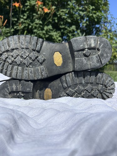 Vintage Red Wing Logger Boots Vibram Sole Black Leather 11.5/12 - photo 4