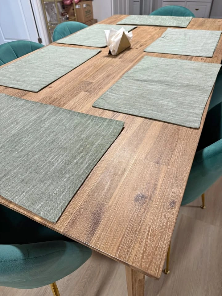 Structube KABBANN Dining Table - Acacia Wood, 180cm