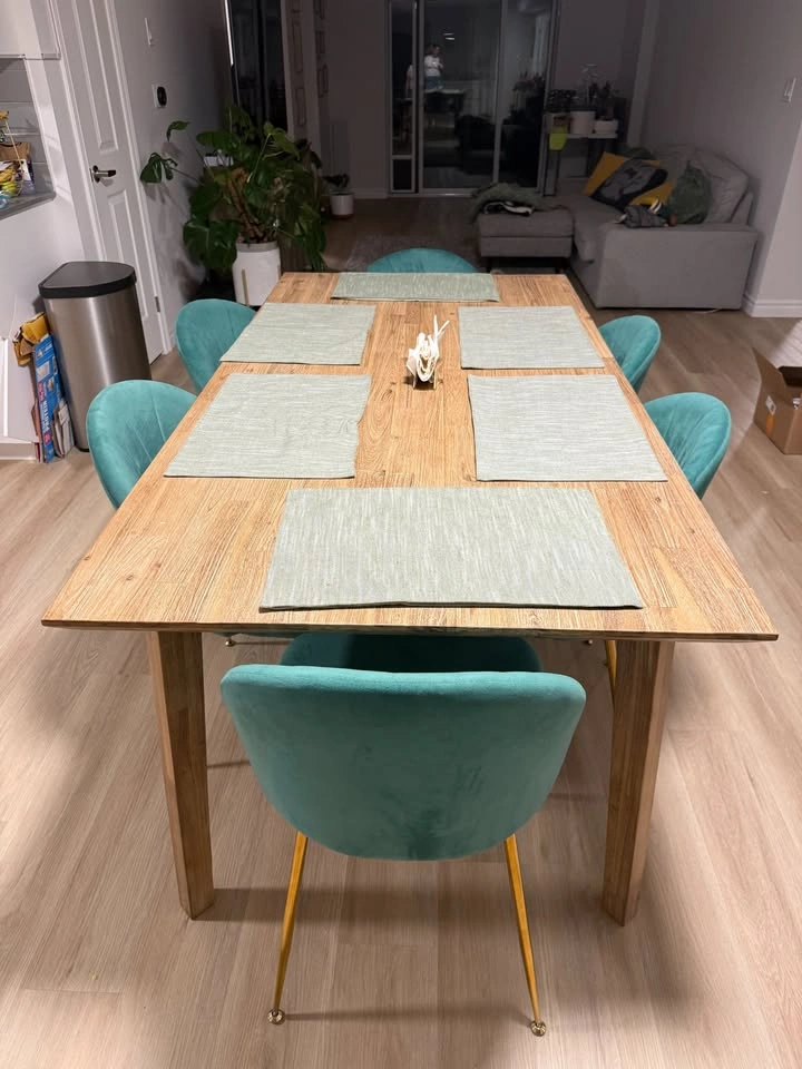 Structube KABBANN Dining Table - Acacia Wood, 180cm - photo 4
