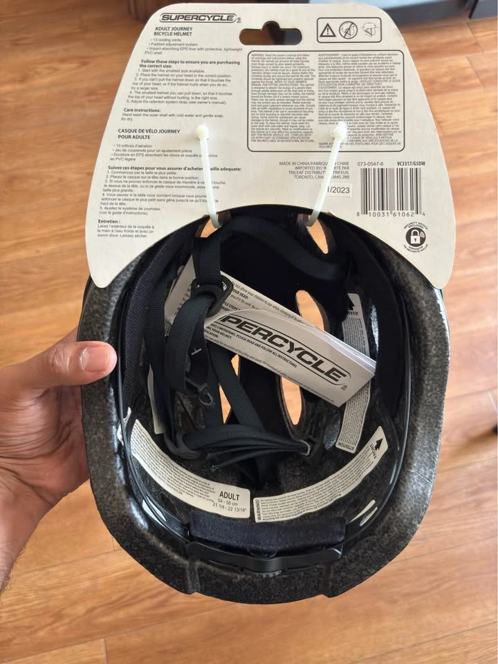 Adult Bicycle Helmet - Brand New with Tags. Paid $45, never used - photo 2