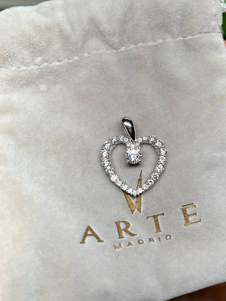 New ARTE Madrid Silver Heart Pendant
