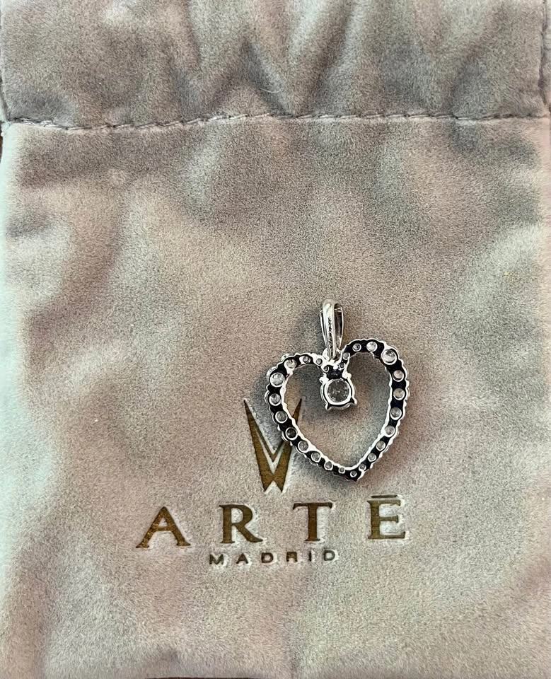 New ARTE Madrid Silver Heart Pendant - photo 2