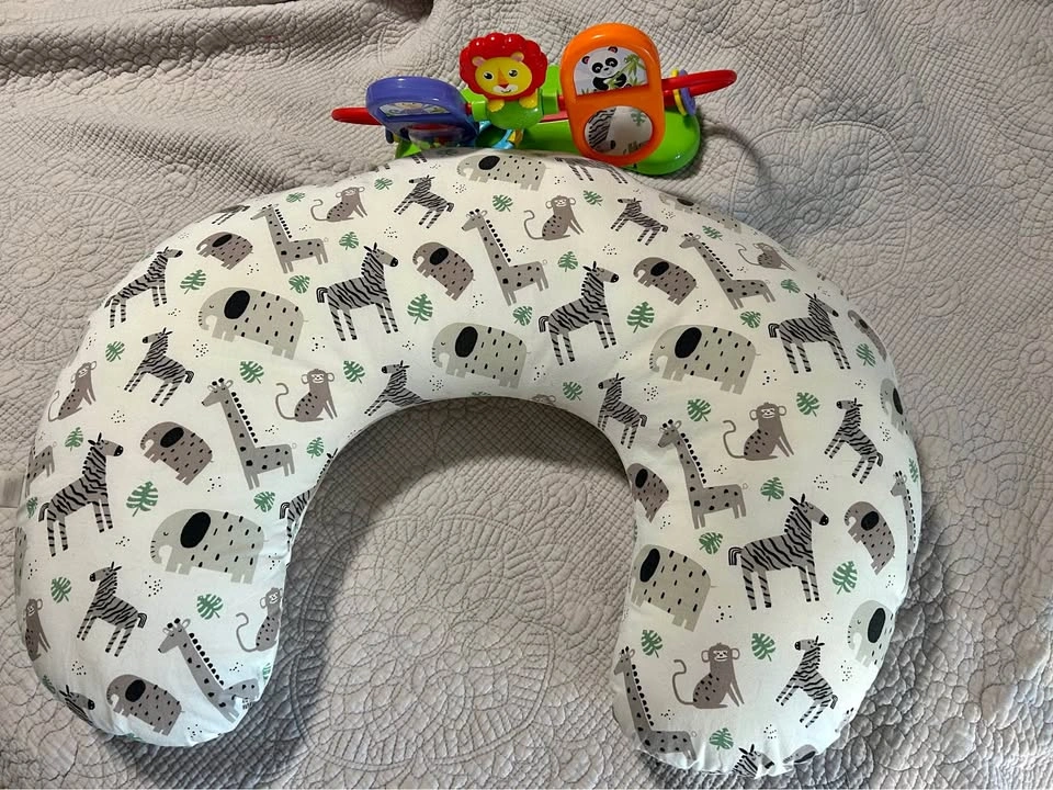 Boppy Nursing Pillow with Toy Bar