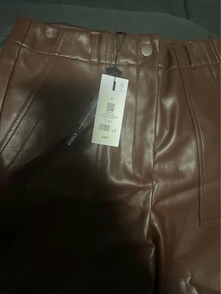 Dyanamite Faux Leather Pant w/tags - photo 2