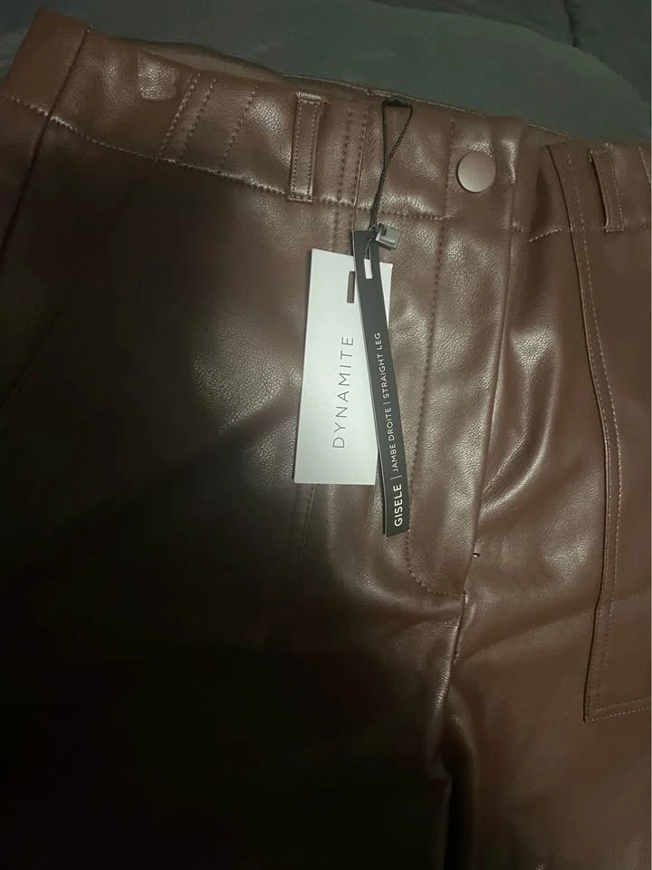 Dyanamite Faux Leather Pant w/tags - photo 3