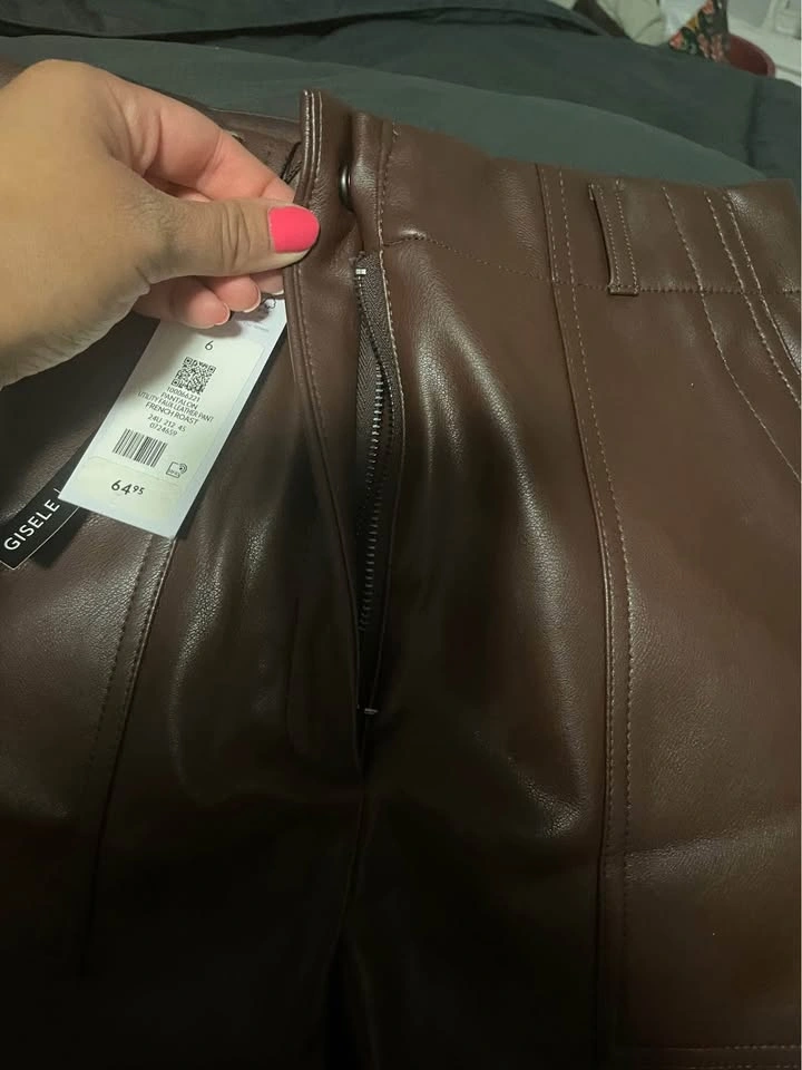 Dyanamite Faux Leather Pant w/tags - photo 4