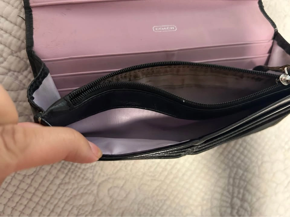 Coach Signature Canvas Slim Wallet - photo 5