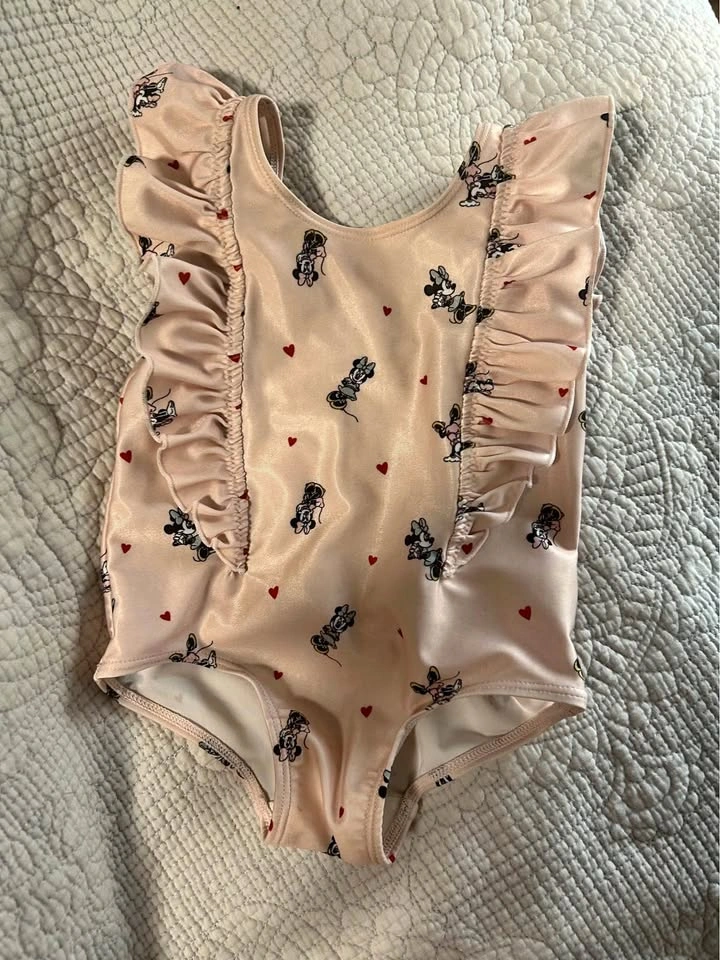 Disney Minnie Mouse Ruffle Swimsuit