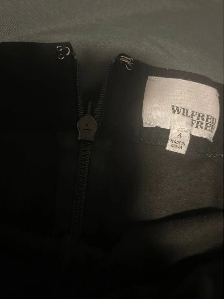 Wilfred Free Black Pencil Skirt Size 4 - photo 2