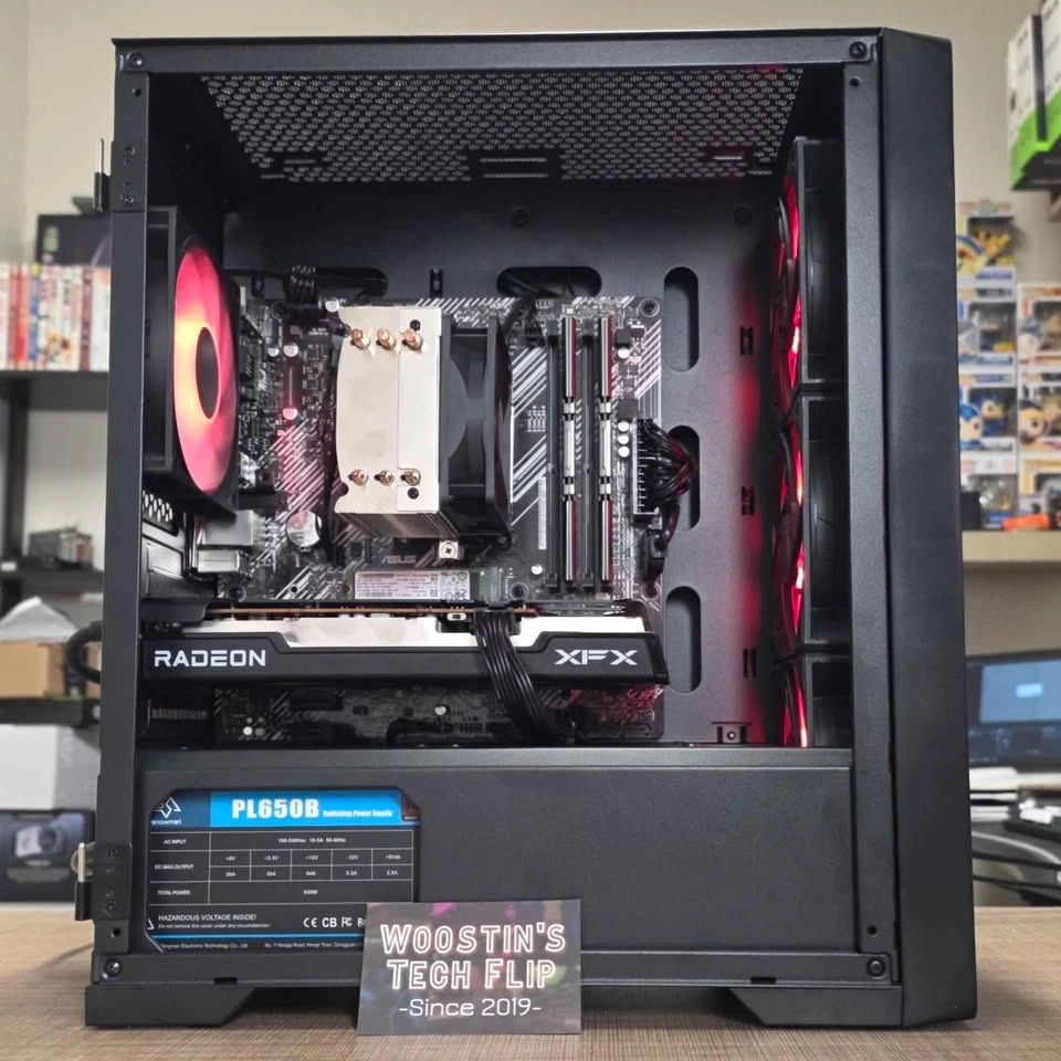 Ryzen Gaming PC (R5 5500 + RX 6600, 16GB DDR4, 512GB SSD) - photo 2