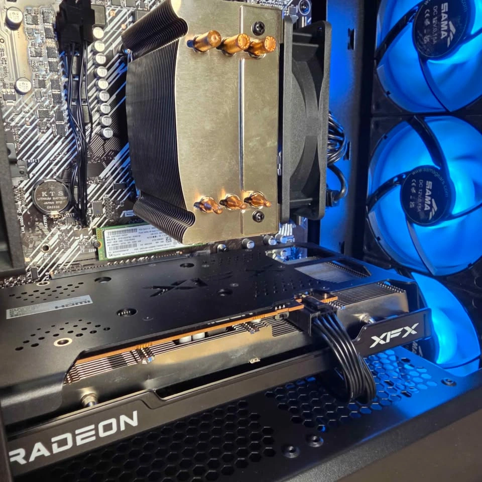 Ryzen Gaming PC (R5 5500 + RX 6600, 16GB DDR4, 512GB SSD) - photo 4