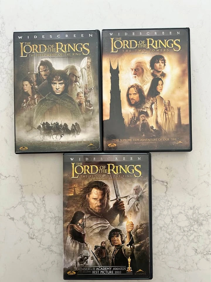 The Lord of the Rings Widescreen DVD Trilogy
